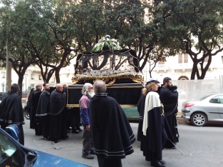 Crazy Catholic Easter procession in Bari