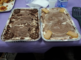Tiramisù d'orzo that I made for a ward pranzo